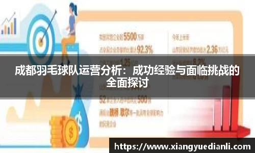 成都羽毛球队运营分析:成功经验与面临挑战的全面探讨
